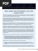 Download Who Were the Pharisees and the Sadducees by Bryan T Huie SN16858116 doc pdf