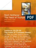 Rosh HaShana! The Feast of Trumpets!