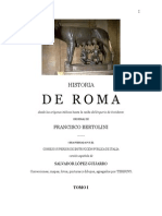 Historia de Roma - Tomo I