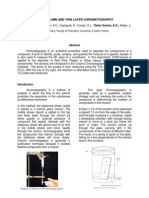 Column and Thin Layer Chromatography