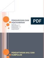 Pengurusan Dan Pentadbiran 