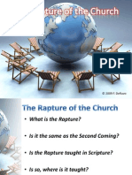 Rapture Compared and Contrasted with the Second Coming