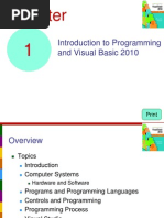 Starting Out W/visual Basic 2012 CH 01