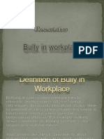 Bully in Workplace (Completed) 2
