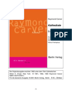 Carver Raymond - Kathedrale - Erzählungen