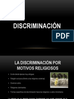 LA DISCRIMINACIÓN POR MOTIVOS RELIGIOSOS