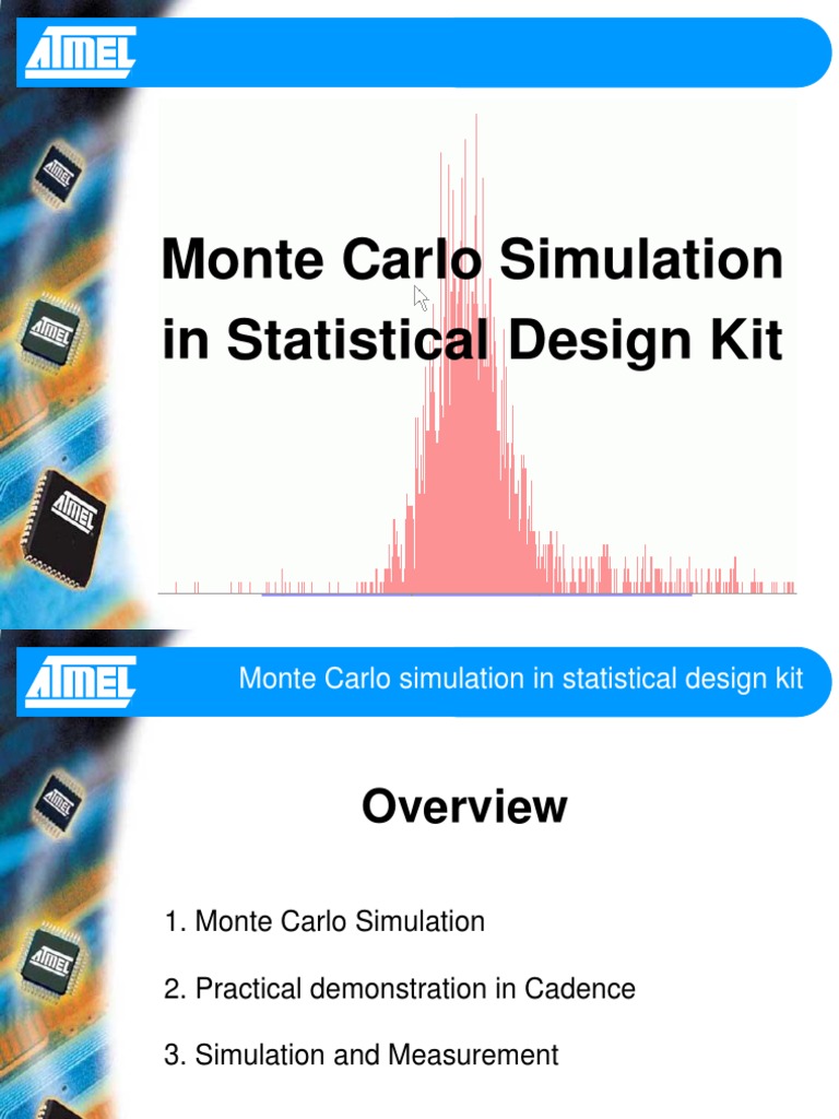 Monte Carlo Simulation in Statistical Design Kit | PDF | Monte Carlo ...