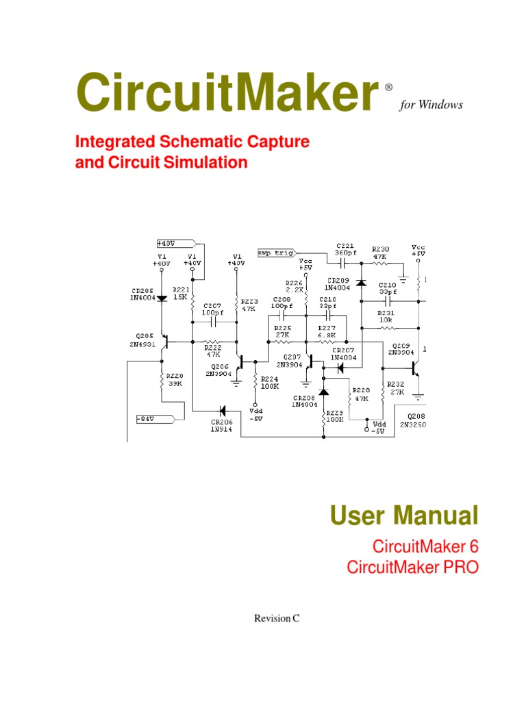 CircuitMaker User Manual | PDF | Spice | License