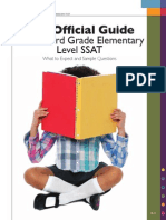 The Official Guide: To The Third Grade Elementary Level SSAT