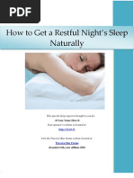 Download How to Get a Restful Night Sleep by Andy LaPointe SN16865464 doc pdf