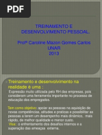 Treinamento e Desenvolvimento