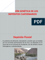 Definición Genética de Los Depósitos Cuaternarios