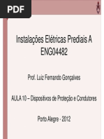 ENG04482 Aula 10 Disjuntores e Condutores