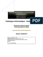 Catalogue Grossiste Chinois Import - Informatique-Gadgets-USB PDF