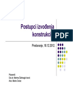 Postupci Izvođenja Konstrukcija (Način Kompatibilnosti)