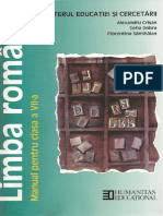 Manual pentru clasa a VII-a Limba română 1 - Copy