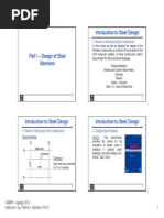 Part I - Design of Steel Members