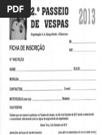 2 Passeio Vespas Aas 2013 Inscricao