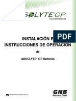 Section 92_61S 2012-08 Absolyte GP I&O Manual in Spanish