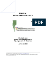 Manual Microsoft Project