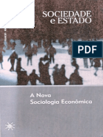 Avanços e desafios da nova sociologia econômica, nota sobre os estudos sociológicos do mercado