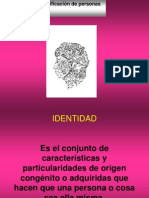 Introduccion Tecnicas de Identificacion