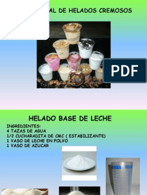 Arriba 30+ imagen recetas de helados cremosos pdf