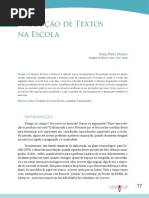 produção de textos na escola