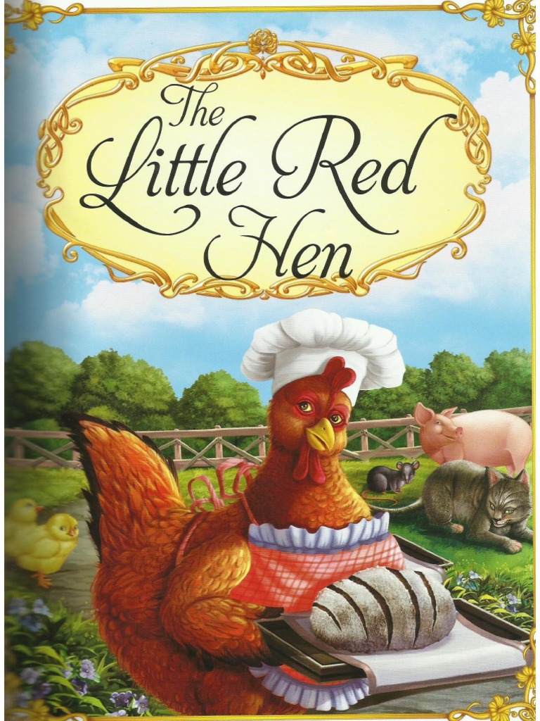 Simplified Story The Little Red Hen Chicken Breads