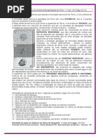 Geografia - Estudo sobre as características geológicas da Terra 