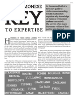Artikel 2011 06 Key to Expertise