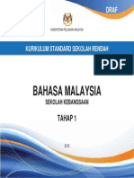 Dokumen Standard Bahasa Malaysia SK Tahap 1