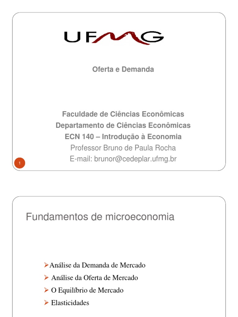 Análise de Oferta e Demanda em Economia | PDF | Demanda | Oferta e procura