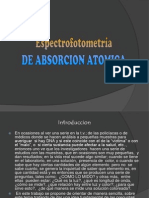Espectrofotometria de Absorcion Atomica