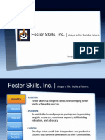 Foster Skills Strategic Plan