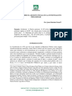 JUAN HURTADO POMA. Reflexiones sobre el archivo fiscal en la investigación preliminar.pdf