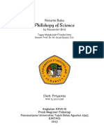 Resume of Philoshopy of Science by Alexander Bird