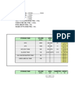 Storage Tank Area Diameter Height