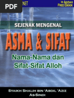 Ebook Asma Wa Shifat