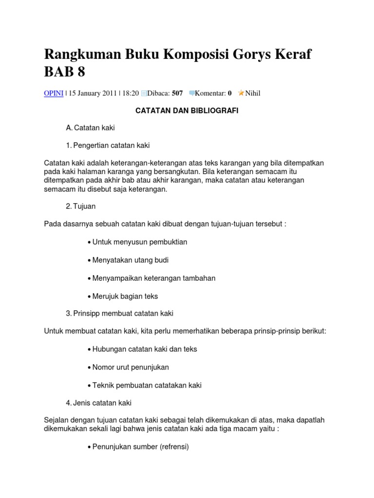 40++ Penulisan daftar pustaka yang benar adalah gorys keraf ideas