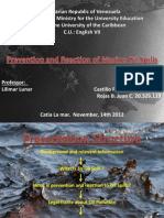 PRESENTACIÓN - PREVENTION & REACTION OF MARINE OIL SPILLS - AUTORIA PROPIA