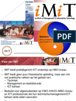 IMIT Bedrijfspresentatie 14 September 2013