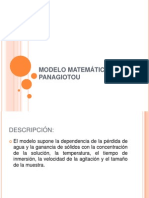 Modelo Matemático de Panagiotou