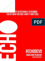 Echo Devotional