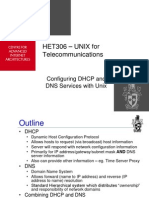 11 - Configuring DHCP and DNS Services With Unix