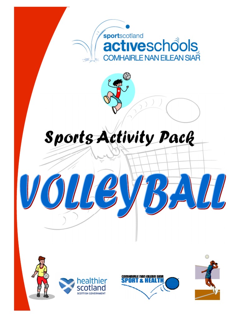 Volleyball Games, Skills & Drills PDF Volleyball Athletic Sports