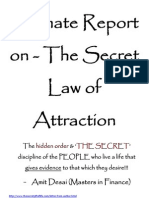 Ultimate Report On The Secret Law of Attraction