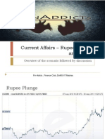 Current Affairs - Rupee Plunge and DELL: Overview of The Scenario Followed by Discussion