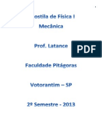 apostila - fisica I - Mecãnica - 2013 - latance