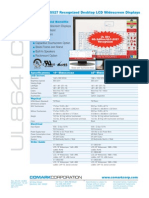 UL864/ULC-S527 Recognized Desktop LCD Widescreen Displays: Features and Benefits